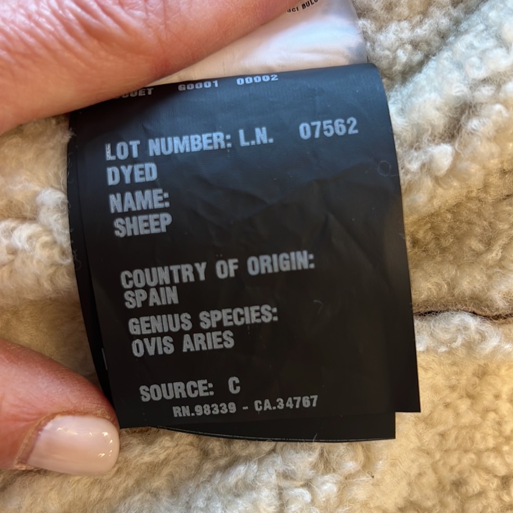 Prada Single Breasted Sheepskin Coat - Picture 10 of 14